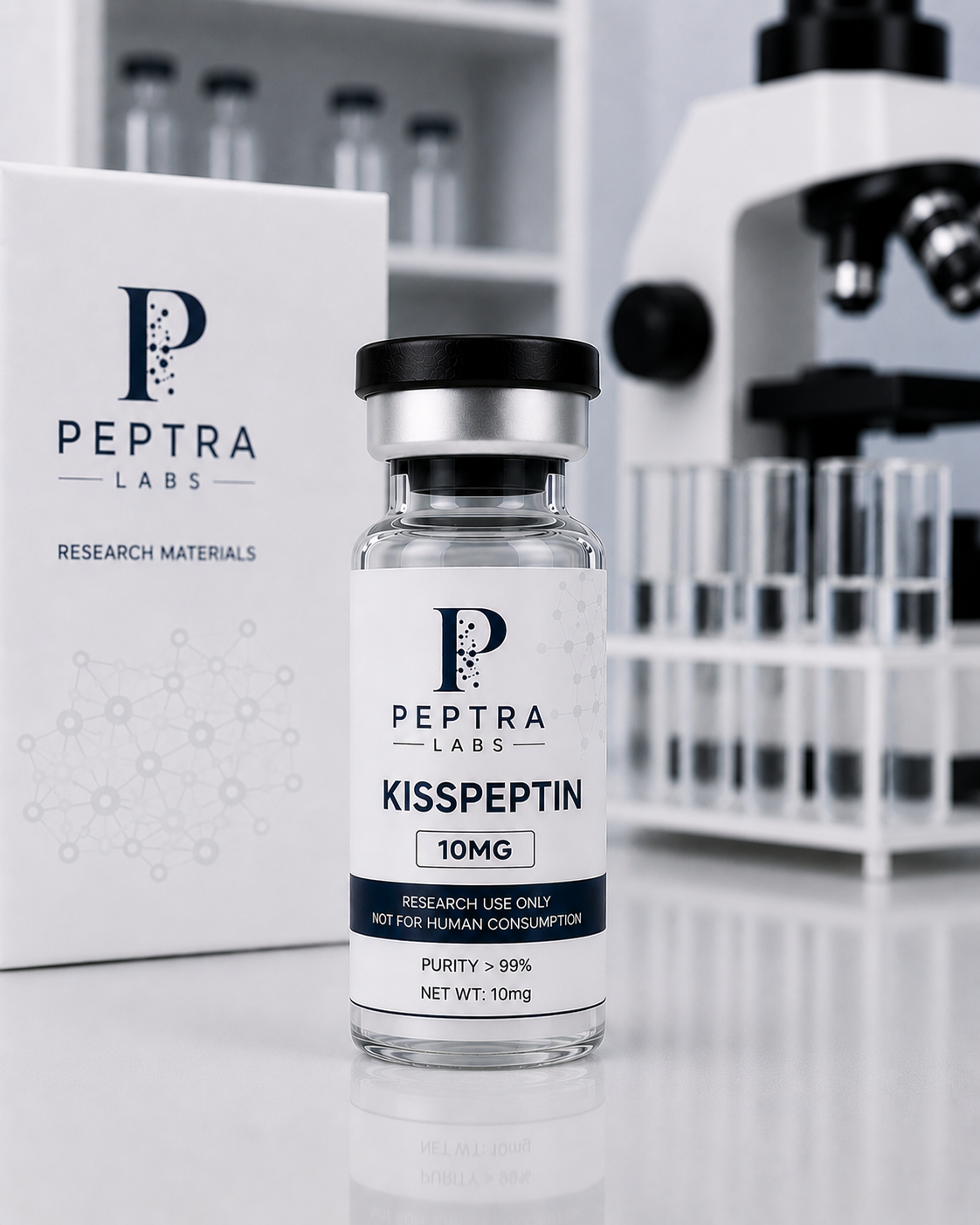 Peptra Labs kisspeptin research vial