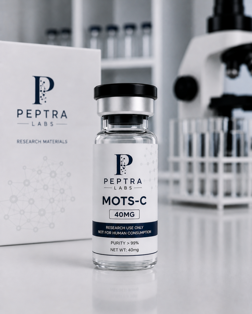 Peptra Labs mots-c 40mg research vial