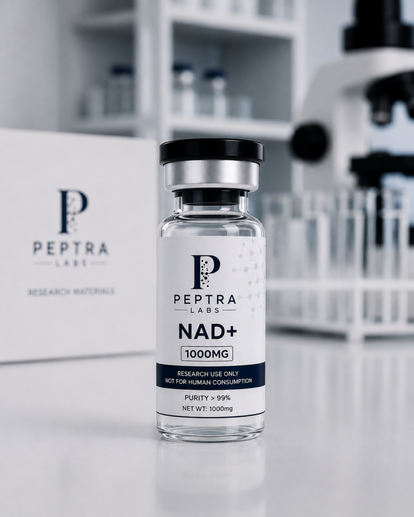 Peptra Labs nad1000 research vial