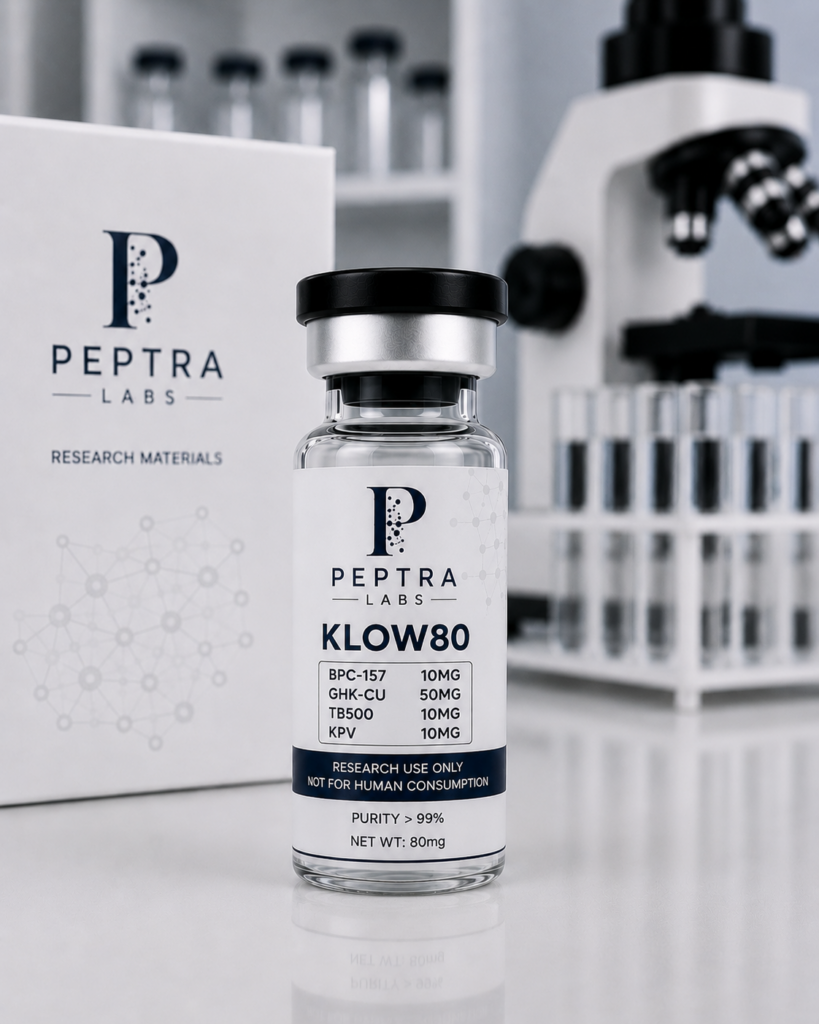 peptra labs KLOW80 research blend